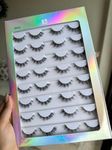 AMY LASHES 8D FALSE EYELASHES False Eyelashes for Women |16 Pair Pack | (Dolcy)