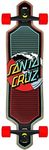 Santa Cruz Cruiser Skateboard Wave Dot Splice Drop Thru, 9.0in x 36in