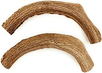 Deer Valley Dog Chews (Giant 2 Pack, 8-10 Inches) Premium Dog Deer Antler for Dogs Over 50lbs - Long Lasting Dog Bone for Large Dogs and Aggressive Chewers