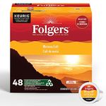 Folgers Morning Cafe Light Roast Coffee, Single-Serve K-Cup Pods For Keurig Coffee Makers, 48 Count