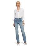 NYDJ Women's Marilyn Straight Denim Jeans, Thistle Falls, 0