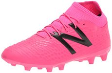 New Balance Men's Tekela V3+ Magique FG Soccer Shoe, Alpha Pink/Horizon, 7
