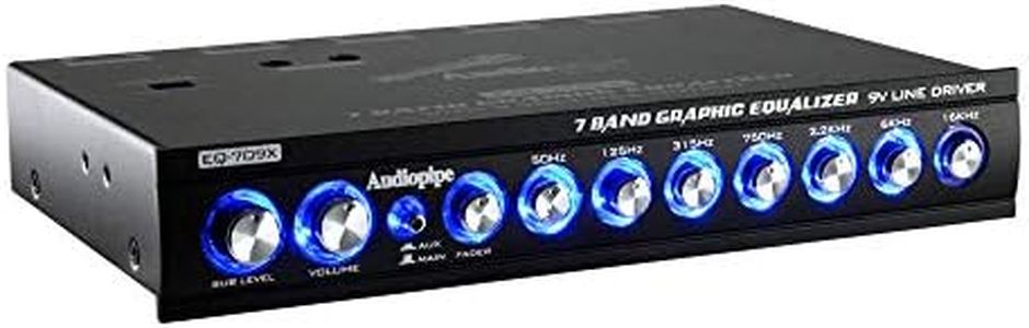 Audiopipe EQ-709X 7-Band Graphic in-Dash Equalizer