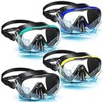 4 Pcs Snorkeling Goggles for Adults