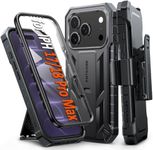 FNTCASE for iPhone 18 Pro Max Case/iPhone 17 Pro Max Case with Kickstand