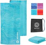 Seaview 180 Akumal Oversized Microfiber Beach Towel, Quick Dry Towel-Travel Towel-Camping Towel Super Absorbent-75% Recycled