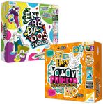 RONDA Tangled and Hey I Saw It First Bundle, Active Twister-Style Challenge Plus Fast Visual Competition, Perfect for Parties and Family Nights