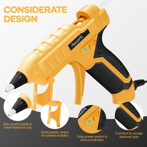 Assark 50W Hot Glue Gun Kit – Fast Heating, Includes Glue Sticks