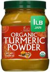 Organic Turmeric Powder 1 Pound Jar