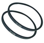 121-5765 Belt for Toro 30" Time Master Turf Master 20199 20200 20975 Compatible with Exmark Lawnmower PTO Belt Parts (2 Pack)