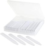 100 Plastic Collar Stays For Men Dr