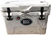 BKC 20L Gray Camo Rotomolded Insulated Cooler, 3 Day Ice Cooler, Ice Chest Great for Fishing, Boating, BBQ, Camping, Pincnic, and Other Outdoor Activities