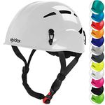 ALPIDEX Universal Climbing Helmet for Teenagers and Adults EN12492 Safety Helmet in, Colour:bright white