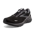 Brooks Men's Ghost 15 GTX Sneaker, Black Blackened Pearl Alloy, 7 UK