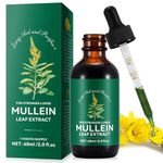 Mullein Leaf Liquid Drops,Mullein Drops, Mullein Leaf Extract Drops,Mullein Herbal Supplements Drops for Fast Absorption