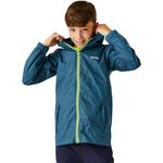 Regatta Kids Pack it III Waterproof Jacket - Moroccan Blue - 3-4 Yrs