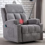 ANJ HOME Manual Massage Recliner Ch