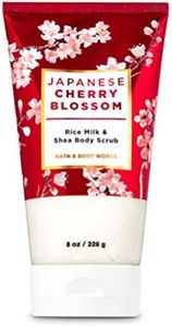 Bath & Body Works Japanese Cherry Blossom 2020 Edition Rice Milk and Shea Body Scrub 8 oz / 236 g