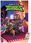 Rise Of The Teenage Mutant Ninja Turtles - Group Wall Poster with Push Pins