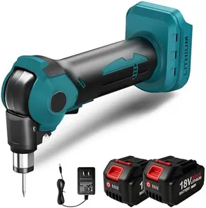 Palm Nailer Cordless Auto Hammer Compatible with Makita 20V/18V Battery, Power Framing Nailer, 0-90° Adjustable Palm Nail Gun with Magnetic Tip for One-handed Use on Joist Hangers (Batteries Included)