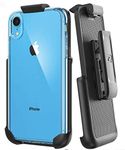 Encased Belt Clip Holster Compatible with Spigen Ultra Hybrid Case - Apple iPhone XR (case not Included)