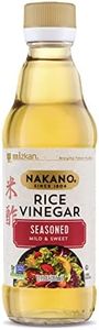 Nakano Seasoned Rice Vinegar, Seasoned Vinegar with a Sweet and Mild Flavor for Sauteing, Baking and Marinades, 12 FL OZ