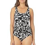 Hurley Ladies One Piece Swimsuit (S, Ink Fresco)