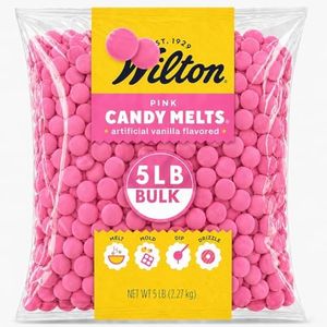 Wilton Pink Candy Melts – 5 LB Bulk Confectionery Coating