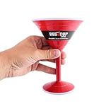 Red Cup Living Reusable Cocktail Cup, 12-Ounce, Red