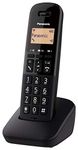 Panasonic KX-TGB610EB DECT Cordless Landline Telephone with Nuisance Call Blocker and Shock Resistant Handsets (Single Handset Pack) – Black