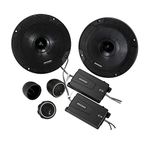 Kicker 46CSS654 Car Audio 6 1/2" Component Full Range Stereo Speakers Set CSS65