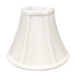 Royal Designs, Inc. True Bell Lamp Shade, BS-704UT-8WH, UNO Table, White, 4 x 8 x 7.25