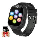 Kids Smart Watch, Smart Watch for Kids with Music Player, 16 Games, Calculator, 2 Way Call, SOS, Alarm, Camera, Kids Games Watch for Boys Girls Holiday Toys Birthday Gifts [Built-in SD card]