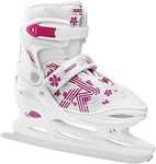 Roces Girls' Jokey Ice 3.0 Skates, White-Pink, 34-37 EU, 450708-001