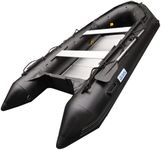 BRIS 1.2mm PVC 12.5 ft Inflatable Boat Inflatable Fish Hunter & Person Inflatable Raft Boat