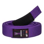 OSS Combat Sports BJJ Belt - Brazilian Jiu Jitsu Belt - Jujitsu Belt - RIBJJF Approved Adult’s Size Brazilian Jiu-Jitsu Belt 100% Cotton Durable Competition Ready Belts- BJJ Gi A2, A3 (Purple, A2)