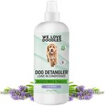 We Love Doodles Dog Detangler Spray - Leave-in Conditioner for Dogs - Dog Detangling Spray - Dematting Spray for Dogs - Tangle Remover - Made in The USA (Lavender)