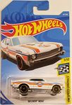 Hot Wheels 2019 Hw Speed Graphics: '68 Chevy Nova [White - Gulf] International Card