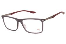 Eyeglasses Puma PU 0096 O- 008 GREY/RUTHENIUM