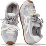Project Cloud Womens Shoes with Memory Foam Insole Trendy Sneakers for Women - Lightweight & Non-Slip Womens Sneakers Walking Shoes for Women Footwear(Lowy,LGBL,8.5)