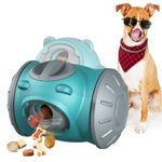 PUPCOMF Dog Treat Toy for Small Dogs,Interactive Puppy Toys Food Dispenser Puzzle Toys for Boredom,Improve IQ Treat Dispensing Cat Slow Feeder Toy for Small,Medium Dogs and Indoor Cats