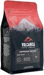 Espresso Coffee, Dark Roast, Whole Bean, Fresh Roasted, 16-ounce