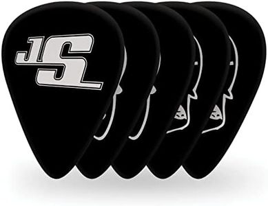 Planet Waves Joe Satriani Guitar Picks, Black, 10 Pack, Light