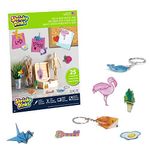 Just Play Shrinky Dinks Ruff n’ Ready Creative Pack, 25 Frosted White Sheets, Kids Arts and Crafts Activity Set, Kids Toys for Ages 6 Up