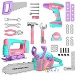 Kids Power Tools Set with Realistic
