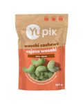 Yupik Wasabi Cashews, 164 g, Intense Spicy Snacks, Crunchy Cashews, Wasabi Flavored Shell, Asian-Inspired Snacks, Perfect for Sushi Night, Party Snacks, Game Night