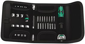 Wera Kraftform Kompakt Multi-function Zyklop Speed Ratchet, Socket & Bit Set, 1/4", 26pc, 05051045001