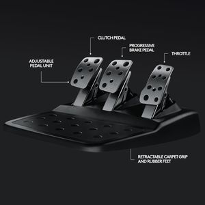 Logitech G29 Racing Wheel – Black, PS4/PC Compatible