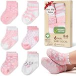 Baby Socks 06 Pairs - Non-Slip Infa