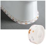 EZYHOME Caulk Strip Tape,Waterproof and Oil-Proof 38mm x 3.2m Caulk Strip Tape for Cooktop, PVC Self Adhesive Caulk Tape for Sink,Toilet, Bathroom,Wall Edge, Sealing Tape for Bathtub